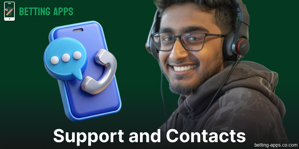 betting-apps.co.com website customer support services for Indian players