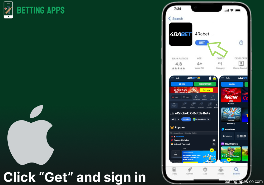 Click “Get” and sign in