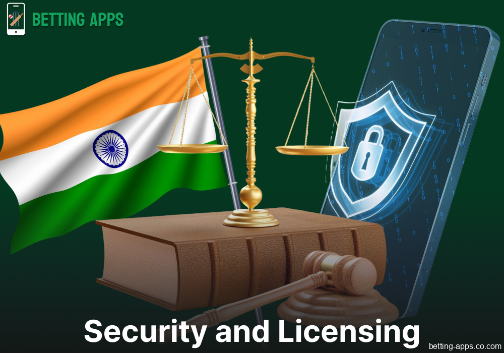 Information on BetAndYou app lisence and security in India